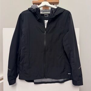 Running Room Black Waterproof Jacket